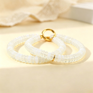 ชุดกำไลข้อมือลูกปัดโอปอลแบบวงกลม TeoWaki ขายส่ง, กำไลแบบ <span class=keywords><strong>OT</strong></span> Clasp ดีไซน์เรียบหรู สำหรับขายส่งและร้านค้าปลีก - Product Image 1