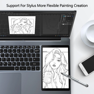 แล็ปท็อปจอคู่แฟชั่น รุ่นที่ 11 โปรเซสเซอร์ Intel N100 ดีไซน์บางเฉียบ หน้าจอ IPS 15.6 นิ้ว + หน้าจอสัมผัส i7 ขนาด 7 นิ้ว สำหรับนักธุรกิจและนักศึกษา พร้อมคีย์บอร์ด RGB - Product Image 6