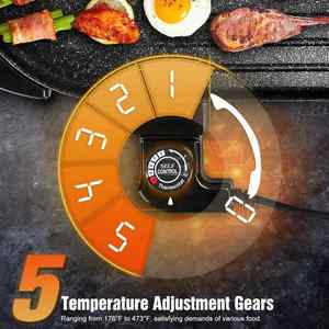2000 W Indoor Electric Smoker Hot Pot BBQ Grill Table for Household and Hotel Use with Temperature Control Feature - Product Image 3