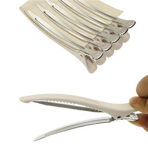 <span class=keywords><strong>Pince</strong></span> à <span class=keywords><strong>cheveux</strong></span> professionnelle, épingle de coiffure pour Salon de coiffure, accessoires, en forme de canard, <span class=keywords><strong>plate</strong></span> - Product Image 3