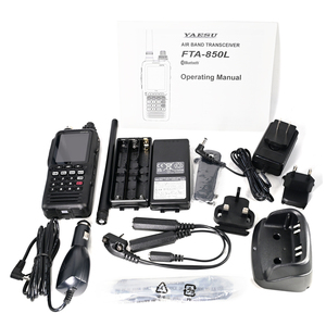 Yaesu FTA-850L, radio portátil de banda aérea confiable y versátil, transceptor VHF portátil con pantalla a todo color, aviación NAV/COM - Product Image 1