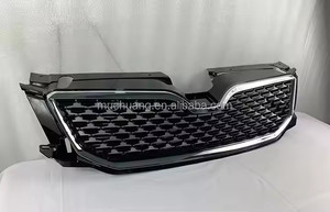 Grille de calandre améliorée pour Skoda Octavia <span class=keywords><strong>RS</strong></span> 2014 SY121002, nouveau matériau ABS, taille OEM, comprend les accessoires de montage, garantie 1 an - Product Image 2