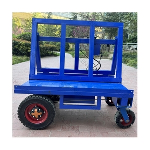 Sale Glass Granite Marble Slab Transport Cart Moving <b>Tools</b> <b>Trolley</b> for Granite/Shock-proof Storage and Transportation Glass Rack - Product Image 2