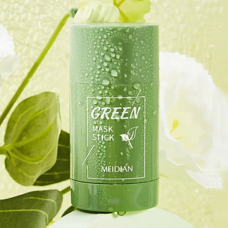 Factory Price Deep Cleanse Green Tea Mask Vegan Supplier Hyaluronic Green Tea Facial Mask