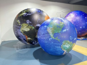 Không gian chủ đề kín khí Inflatable mặt trăng bóng nổi thổi phồng bóng trái đất vệ tinh tự nhiên giáo dục Đảng trang trí - Product Image 3