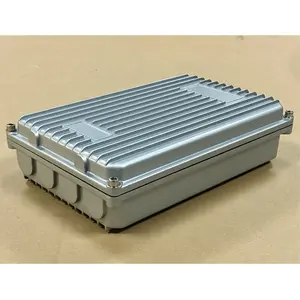 C Perumahan Amplifier AP Luar Ruangan Kotak Penutup Aluminium Tahan Air Luar Ruangan Telekomunikasi Die-Cast Cangkang Logam Campuran Aluminium Casing Kecil