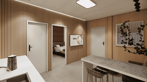 Wellcamp Villa de Luxe Préfabriquée à Vendre : Logement, Bureau Senior et Hébergement de Camping - Product Image 3