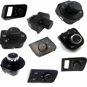 Aelwen-Interruptor de espejo eléctrico para coche, interruptor de retrovisor eléctrico compatible con <span class=keywords><strong>VW</strong></span>, BMW, FORD, BENZ, AUDI, SKODA, PEUGEOT, TOYOTA, RENAULT - Product Image 1