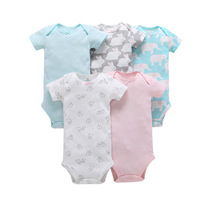 Vêtements pour bébés Combinaisons pour bébés filles 100% coton Combinaison pour bébé En stock Prêt à partir