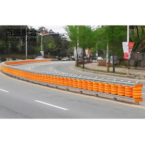 รั้วกั้นถนนมาตรฐาน ISO แบบกลิ้ง รั้วกั้นนิรภัย EVA รั้วกั้นทางหลวง รั้วกั้นป้องกันการชน - Product Image 1