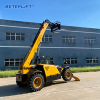 BETERLIFT CE ISO Zertifizierter 3 Tonnen 4 Tonnen 5 Tonnen 6 Tonnen Teleskoplader 7m 10m 14m 18m Teleskopstapler mit EPA Euro 5 Motor