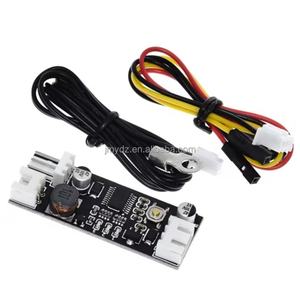 Contrôleur de vitesse PWM 12V DC pour ventilateur, régulateur de température 2-3 fils pour PC, interrupteur de contrôle de température pour ventilateur de refroidissement CPU avec alarme - Product Image 1