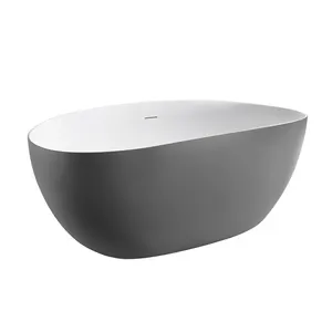 Luyaifol — baignoire autoportante pour bébé, salle de bain de luxe moderne, baignoire à tremper profond, support en acrylique, 1700mm