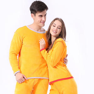 ملابس داخلية دافئة بيجامات حرارية بدلات طويلة ملابس داخلية للرجال والنساء ملابس داخلية 2 قطعة ضيقة ومضادة للبرد - Product Image 3