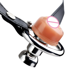 Мужская плоская клетка целомудрия с металлическим уретральным катетером - Product Image 3