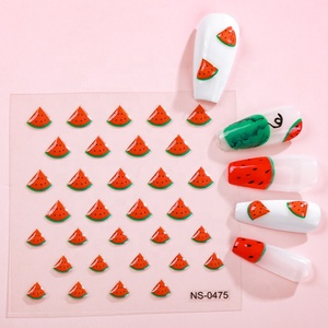 <span class=keywords><strong>2022</strong></span> <span class=keywords><strong>flores</strong></span> de lujo en relieve Nail Art Stickers 5D 3D Adhesivo Gel Nail Art Decoraciones <span class=keywords><strong>con</strong></span> nueva bolsa de plástico Opp - Product Image 3