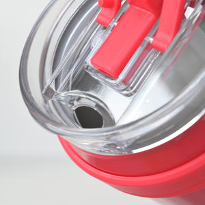 Gobelet isotherme réutilisable en acier inoxydable à double paroi de 40 oz avec poignée et paille, personnalisable avec logo, en stock - Product Image 6