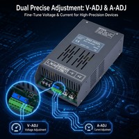 Alimentation à découpage réglable AC/DC LEYU ZSN3-1K2024 24V 50A 1200W V-ADJ/A-ADJ pour découpeuse laser industrielle