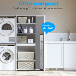 IUNNDS Southeast Asia Sport Foldable <b>Mini</b> Portable Moveable Kids Indoor/Outdoor <b>Table</b> Tennis <b>Table</b> Net Set MDF Model CD-TTB011 - Product Image 6