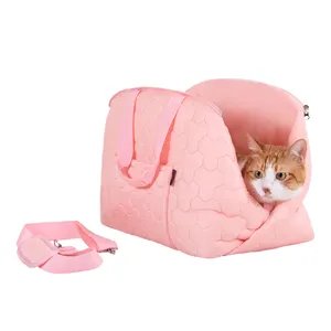 Wholesale Customized Comfortable Fashion Pet Nest Luxury Cat Bag Pet Shoulder Bag Carrier Bag For Pets