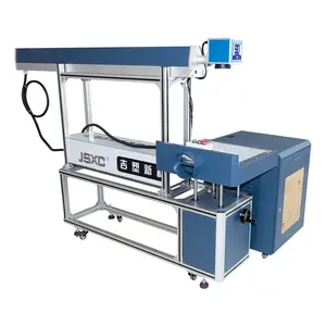 glass tube 30w 80w 100w co2 laser marking engraving printing machine metal plastic glass alloy CE ISO