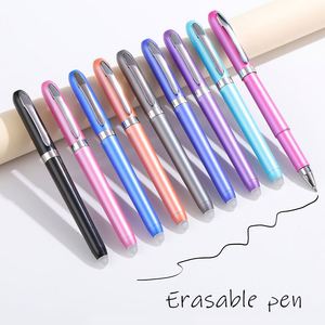 Stylo à encre effaçable en plastique coloré avec pointe effaçable, stylo à friction à écriture fluide, cadeau créatif, papeterie pour enfants - Product Image 3