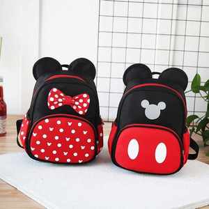 Cute Kids Kindergarten School <b>Backpack</b> for Girls Toddler <b>Backpacks</b> Little Girl Preschool Mini Mouse Travel Rucksack - Product Image 1
