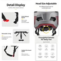 Casque de cyclisme aérodynamique pas cher, fourni par l'usine OEM, avec visière réglable et amovible, ultraléger pour hommes et femmes, pour la route et le VTT.