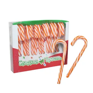 크리스마스 휴일 산타 클로스 선물을위한 크리스마스 지팡이 롤리팝 사탕