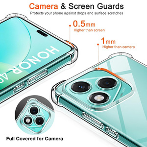 <span class=keywords><strong>Coque</strong></span> souple en Silicone antichoc solide pour Huawei <span class=keywords><strong>Honor</strong></span> 400 200 <span class=keywords><strong>90</strong></span> 70 50 <span class=keywords><strong>Lite</strong></span> Pro <span class=keywords><strong>coque</strong></span> transparente Ultra mince couverture arrière transparente - Product Image 3