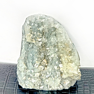 Gros Cristal Naturel diamant <span class=keywords><strong>Apophylite</strong></span> Cluster spécimen minéraux bruts Pour La Décoration de La Maison - Product Image 5