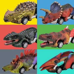 Cheap Dinosaur Car Truck With <b>Animals</b> Storage Set Juguetes Educativos Educational Toys Vehicle for Kids Boys - Product Image 6