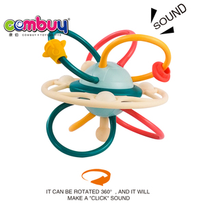 <span class=keywords><strong>Hochet</strong></span> sonore <span class=keywords><strong>rotatif</strong></span> musical meulage sensoriel doux jouets pour bébé boule de dentition pour 2-4 ans - Product Image 6