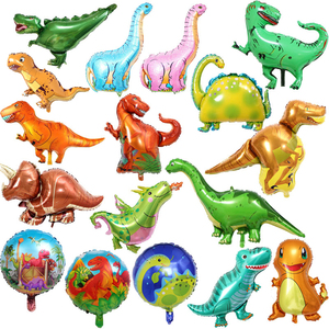 Nuevos <span class=keywords><strong>globos</strong></span> <span class=keywords><strong>de</strong></span> papel <span class=keywords><strong>de</strong></span> dinosaurio, <span class=keywords><strong>globos</strong></span> <span class=keywords><strong>de</strong></span> aluminio Mylar Helium Jungle Animal para fiesta <span class=keywords><strong>de</strong></span> cumpleaños - Product Image 1