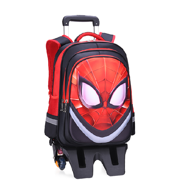 Mochila Con Ruedas Bts Multicolor Spiderman - Compra Ahora | Dafiti Chile
