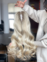 SHY Mini Crown Wig, Perruque en Cheveux Humains Premium, Solution pour la Perte de Cheveux Partielle, Lace Front, Longueur Personnalisée, Marque Privée