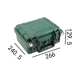 266*240.5*129.5MM WS5002-10 Orange pelican hard tool case with foam,waterproof case professional camera storage case