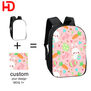Sac à dos scolaire personnalisé en polyester avec fermeture éclair, motif à thème, prix abordable - Product Image 1