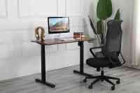 Bureau Réglable en Hauteur Électrique Ada Lift Up, Moteur Unique, Ergonomique, Avec Plateau MDF de 120-140 cm