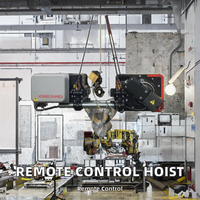Nouvelle Treuil Électrique à Câble Télécommandé Modèle Européen A5 pour Levage et Transport, Capacités 3, 5 et 10 Tonnes, Commande VFD, pour Usage Industriel et Métallurgique