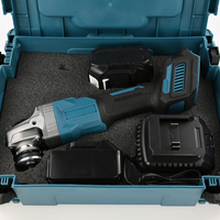 125mm meuleuse d'angle portative électrique 21V batterie Lithium-ion meuleuse sans fil sans brosse découpeuse