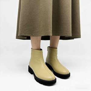 Venta Directa de Fábrica, Se Aceptan <span class=keywords><strong>Botas</strong></span> de Cuero Resistentes Personalizadas para <span class=keywords><strong>Mujer</strong></span> - Product Image 5