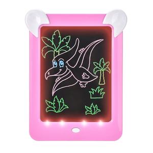 9 Zoll Kinder 3D Magic LED Bildschirm Zeichenbrett Tablet lösch bares Spielzeug für die frühe Bildung mit leichtem Geschenk für Kinder aus PC-Material - Product Image 1