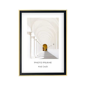 Manufacturers Provide Gold Certificate Award Framing Solid Wood Wall <b>Mounted</b> Photo <b>Frame</b> - Product Image 2