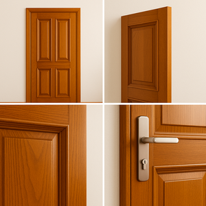 Современные противопожарные двери, оптовая продажа, внутренние противопожарные решения для домашнего коммерческого использования для гостиниц, больниц, квартир 5 лет - Product Image 4