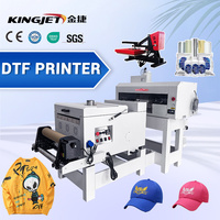 Nueva Impresora DTF Automática Digital de 13 Pulgadas A3 30cm I3200 XP600 para Camisetas, Transferencia Térmica Textil, Tinta para Pequeñas Empresas