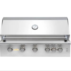 Nuevo Barbacoa de Gas Comercial de Acero Inoxidable de 5 Quemadores, Cocina Exterior Grande con Características de Fácil Limpieza - Product Image 4