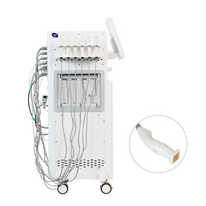 Appareil multifonctionnel vertical 11-en-1 à eau et oxygène avec plusieurs types de sondes pour éliminer les peaux mortes et nettoyer la peau du visage - Product Image 6