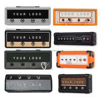 Porte-clés de guitare rock, boîte de rangement pour porte-clés, amplificateur vintage, cadeau, logo, bricolage, emballage personnalisé, OEM, JCM800