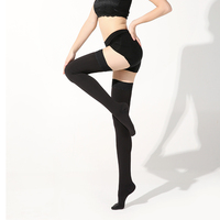 Chaussettes de compression à gradient DSF 15-21 mmHg pour cuisses, soutien des jambes, unisexe, OEM disponible